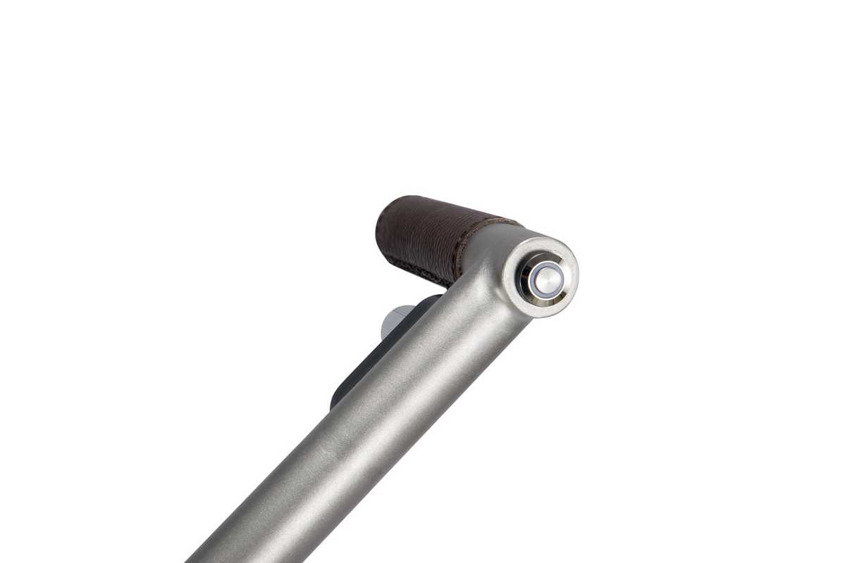 Lithium Elektro Golf Trolley Kolibri lago® K3, Edelbeschichtung in Titan-Optik, schnell-zerlegbar/-klappbar, mit Bergabfahrbremse, Fernbedienung als Option
